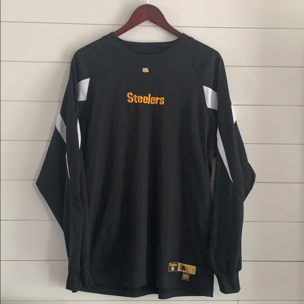 Steelers Official NFL Long Sleeve Dry Fit Shirt